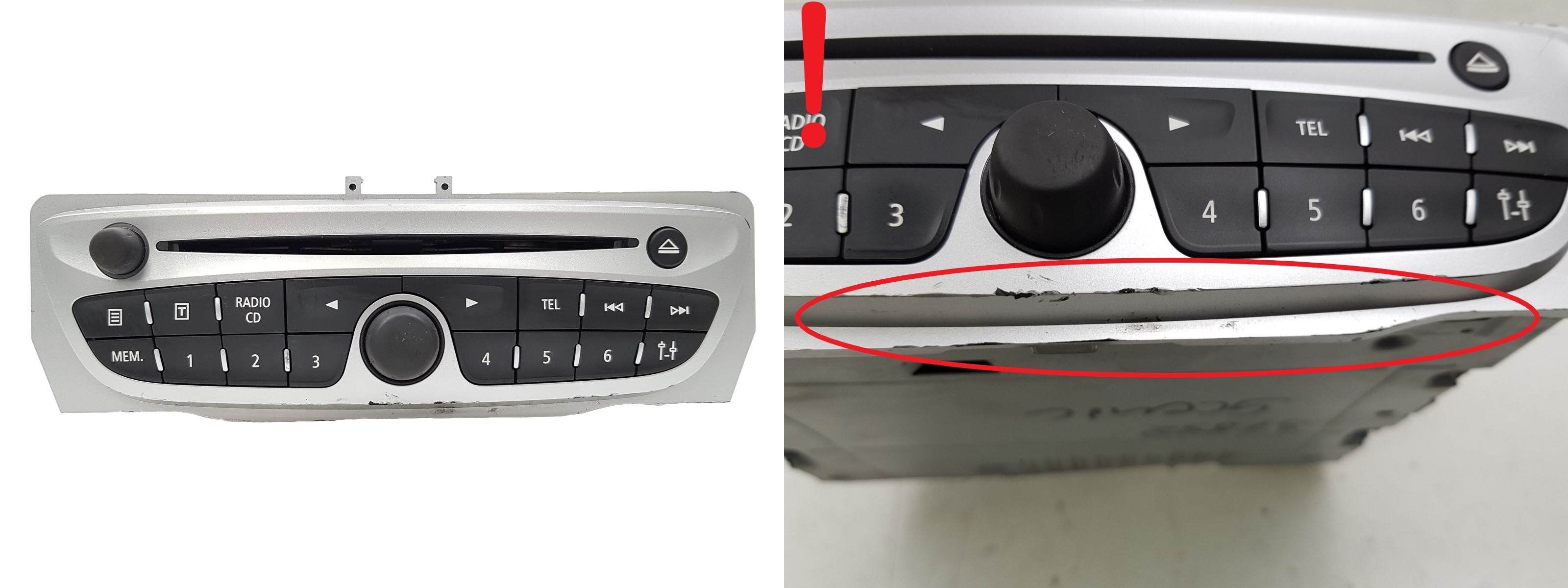 Rádio Cd Renault Megane 3 Scenic 3 281159243R 7649190391 2577 main product photo