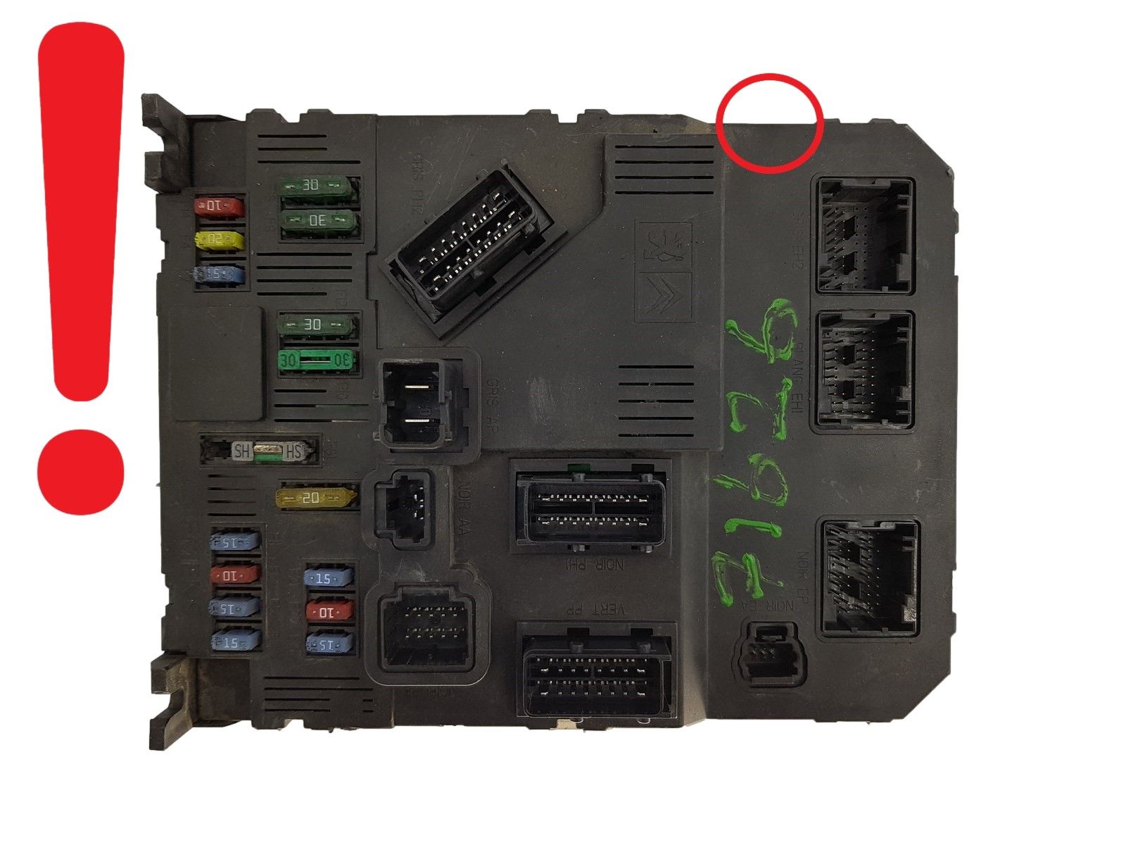 Blok Ovladačů BSI-S02-00 S120104700L 9655708380 PSA Siemens 1245 main product photo