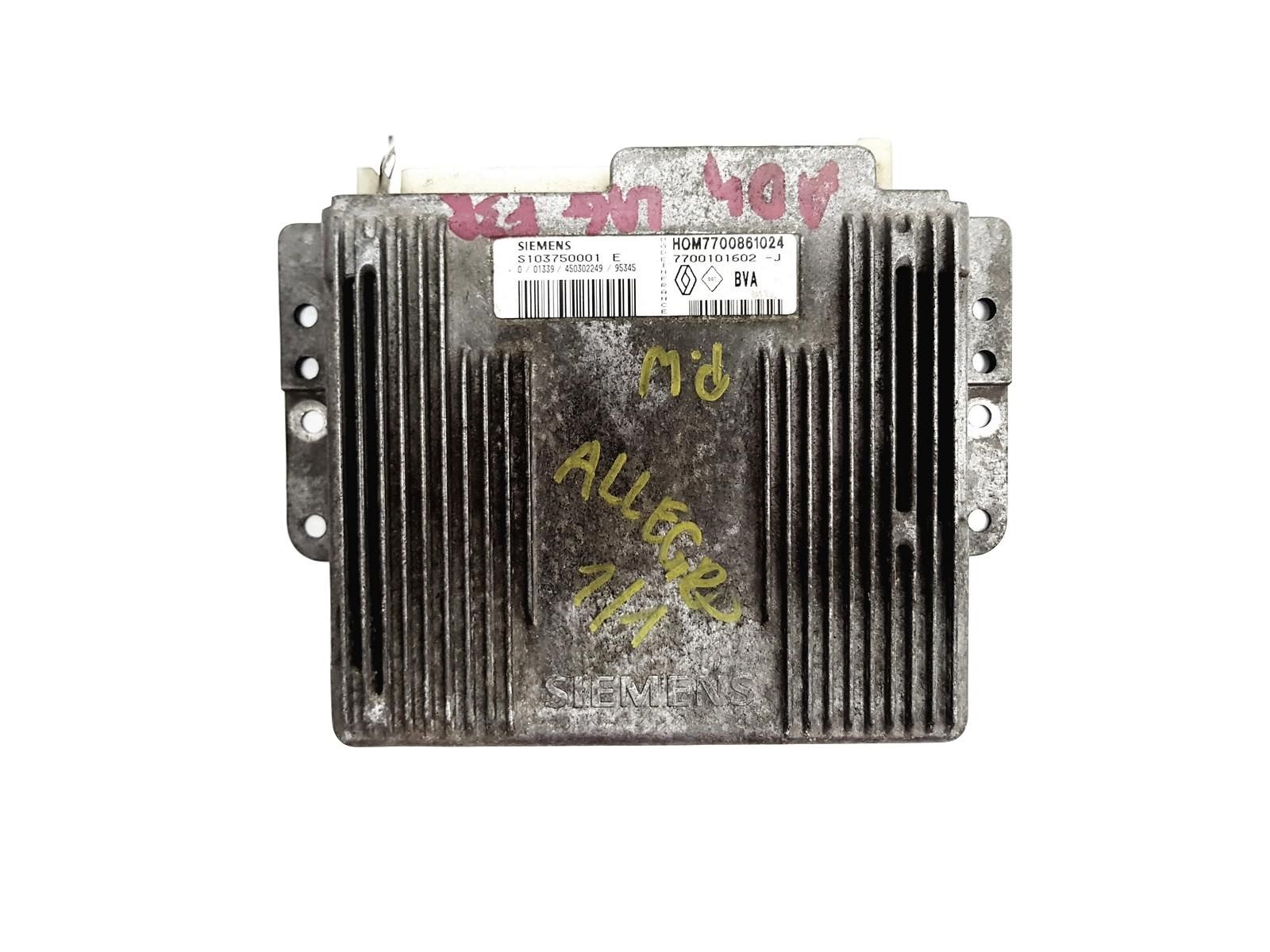 Blok Ovladačů S103750001E 7700861024 7700101602J Renault Siemens main product photo