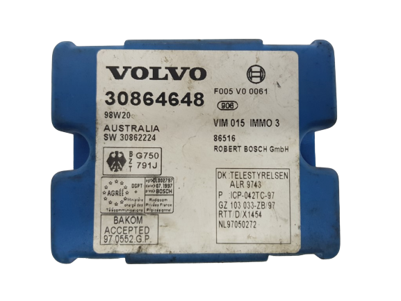 Blok Ovladačů Moduł Volvo 30864648 F005V00061 Bosch main product photo