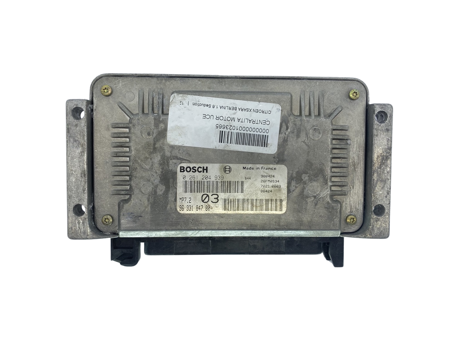 Blok Ovladačů 0261204939 9633184780 26FM0534 PSA Bosch 63189 main product photo