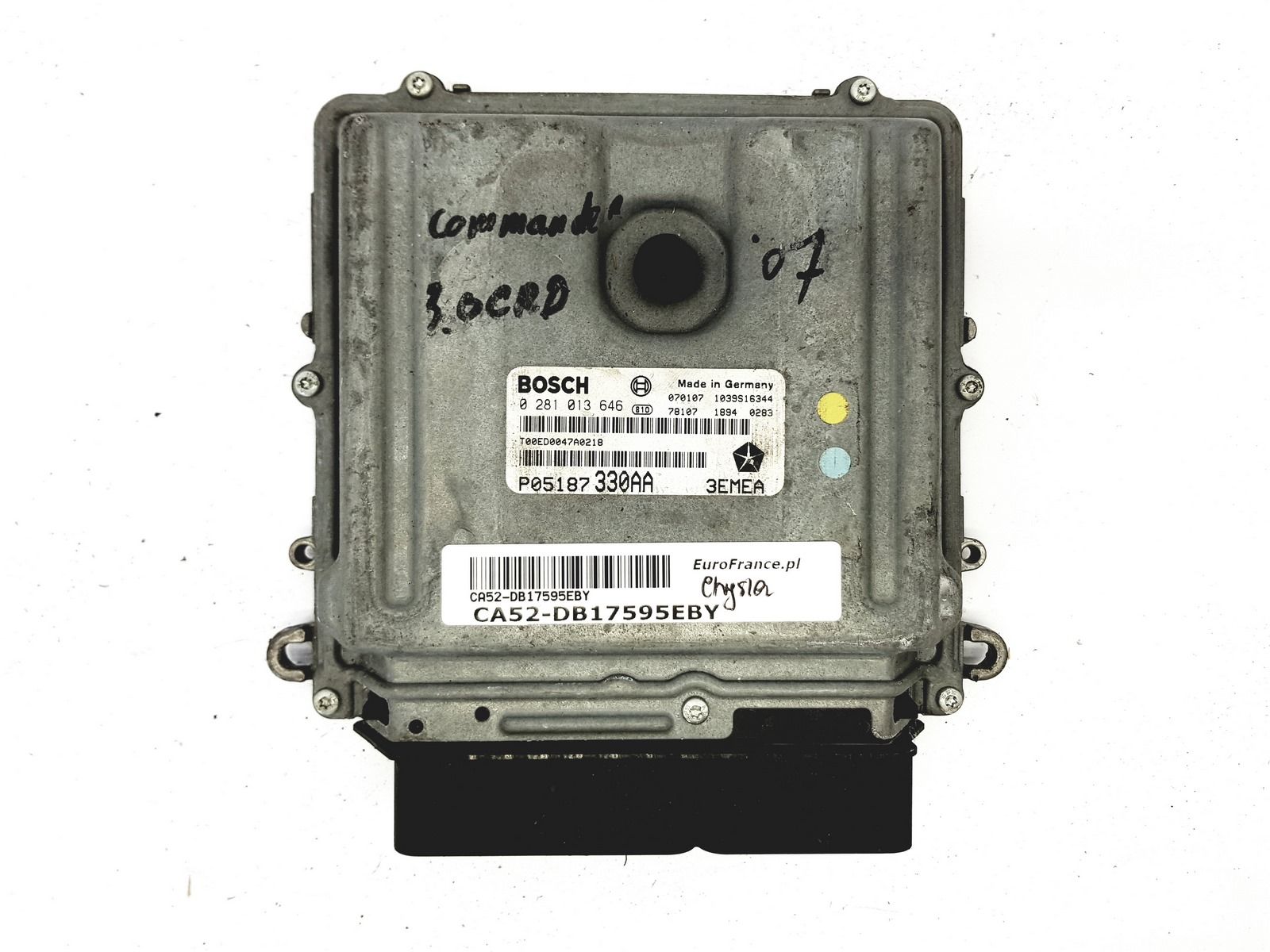 Blok Ovladačů 0281013646 P05187330AA Chrysler Bosch main product photo