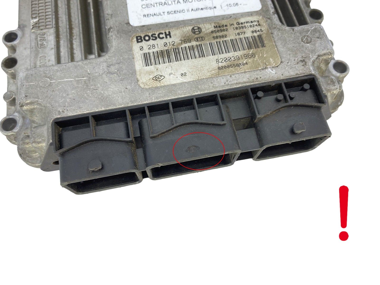 Blok Ovladačů 0281012769 8200391966 8200558304 Renault Bosch 60603 main product photo