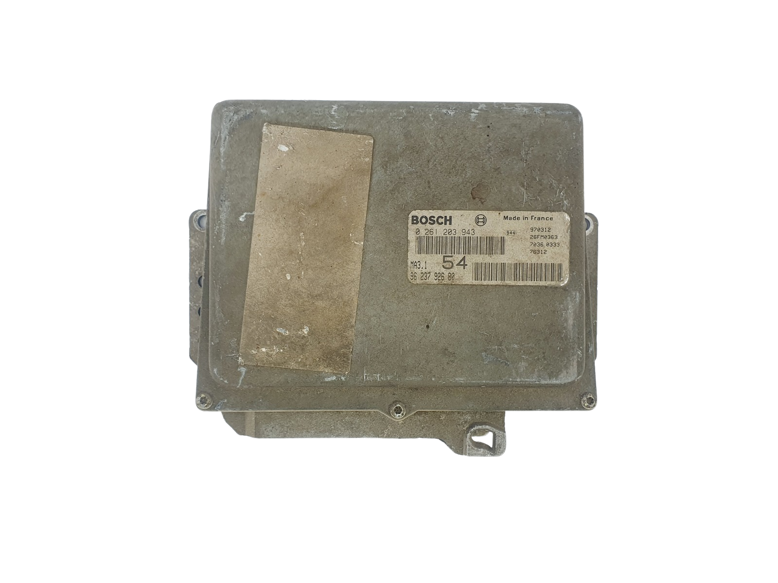 Blok Ovladačů 0261203943 9623792680 26FM0363 MA3.1 PSA Bosch 47732 main product photo