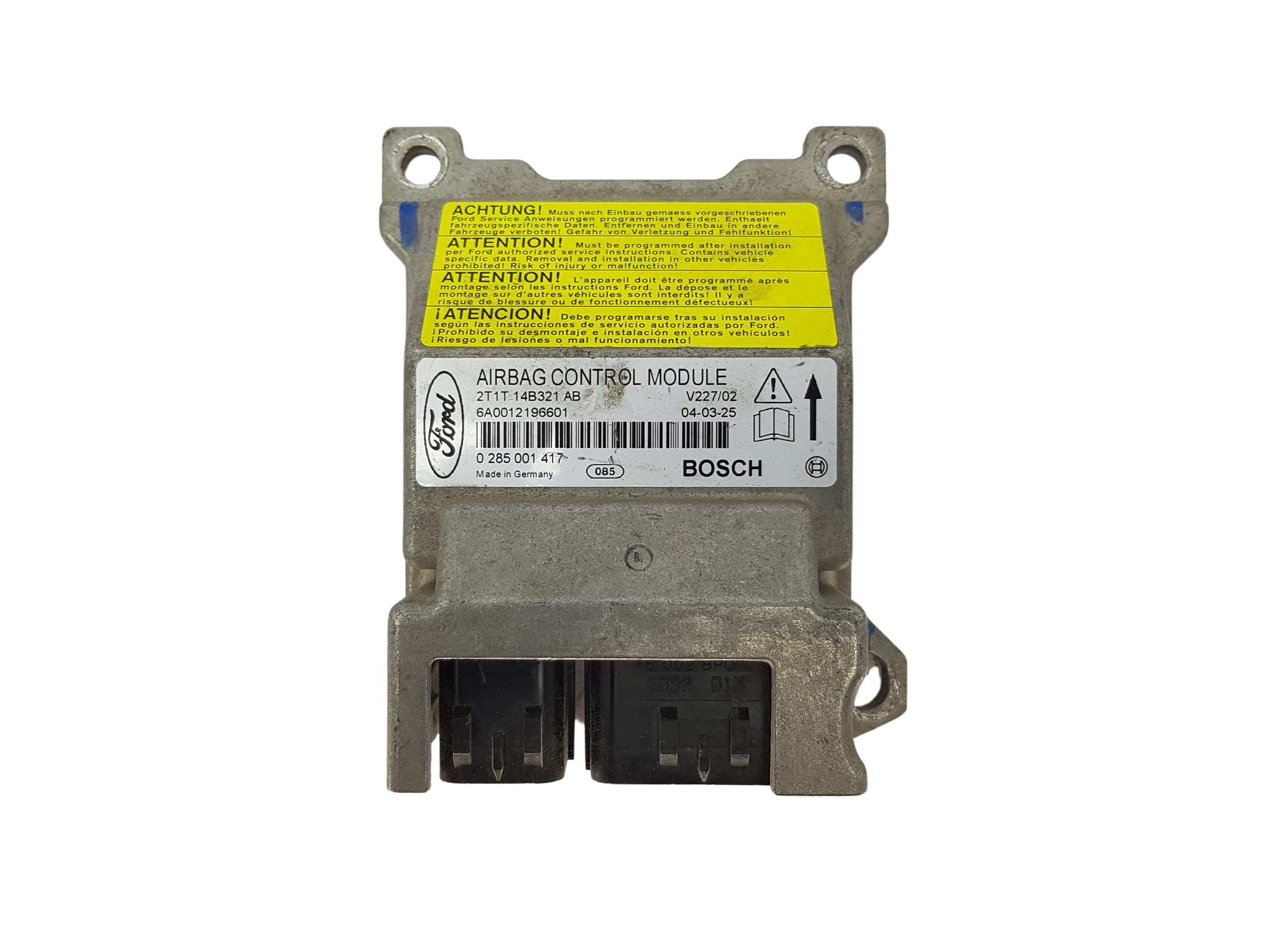 Blok Ovladačů 0285001417 2T1T14B321AB Ford Bosch main product photo