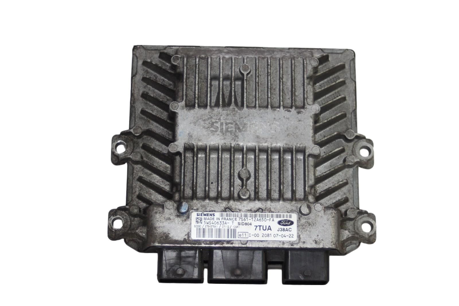 Řídicí Jednotka Motoru 7S61-12A650-FA 5WS40633A-T Ford main product photo