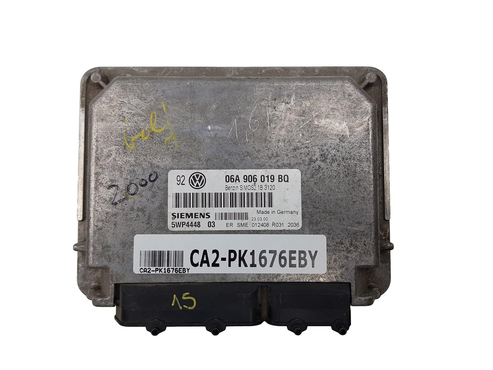 Řídicí Jednotka Motoru 06A906019BQ 5WP4448 VW 1676 main product photo