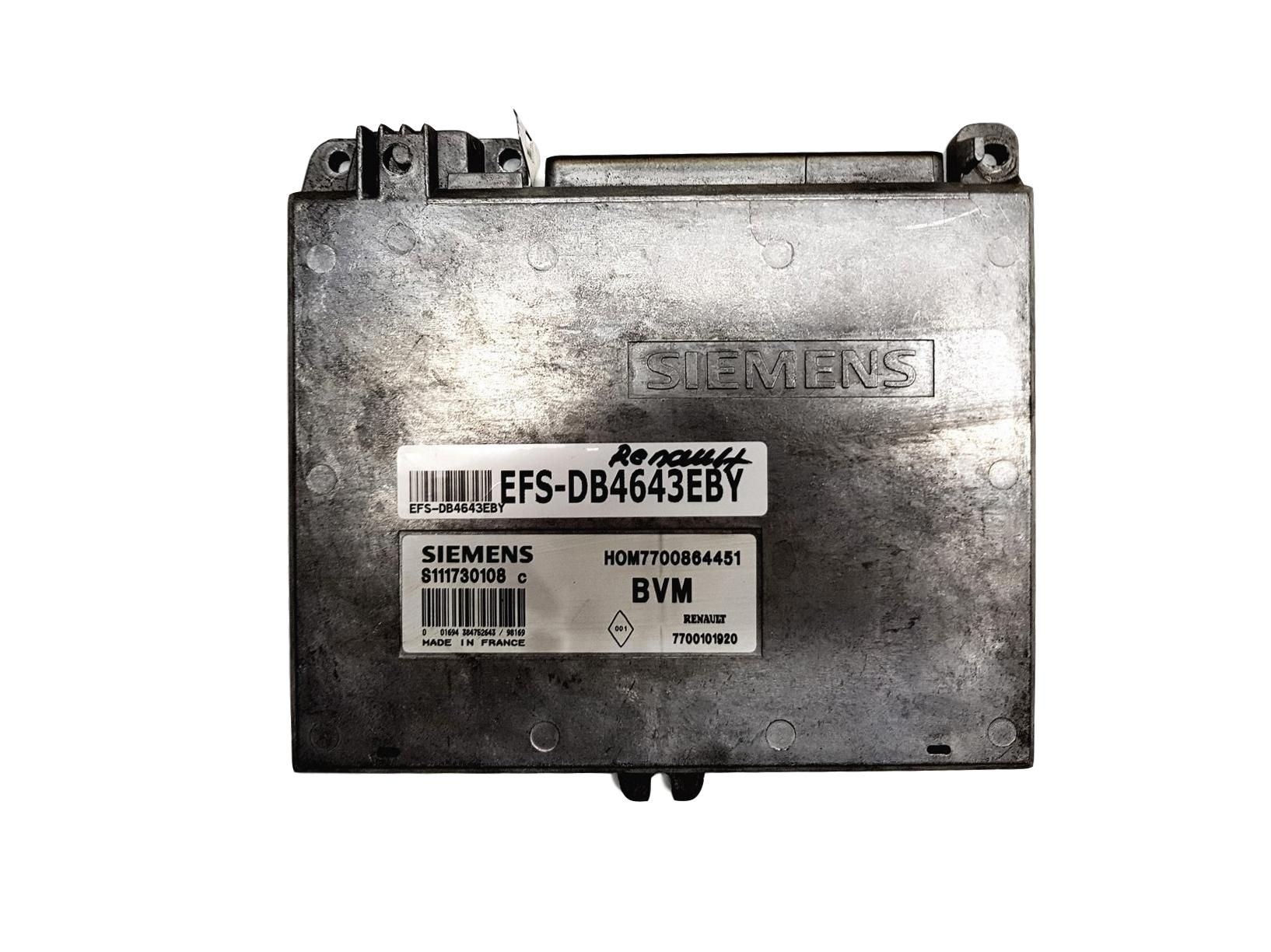 Blok Ovladačů S111730108C 7700864451 7700101920 Renault Siemens 4643 main product photo
