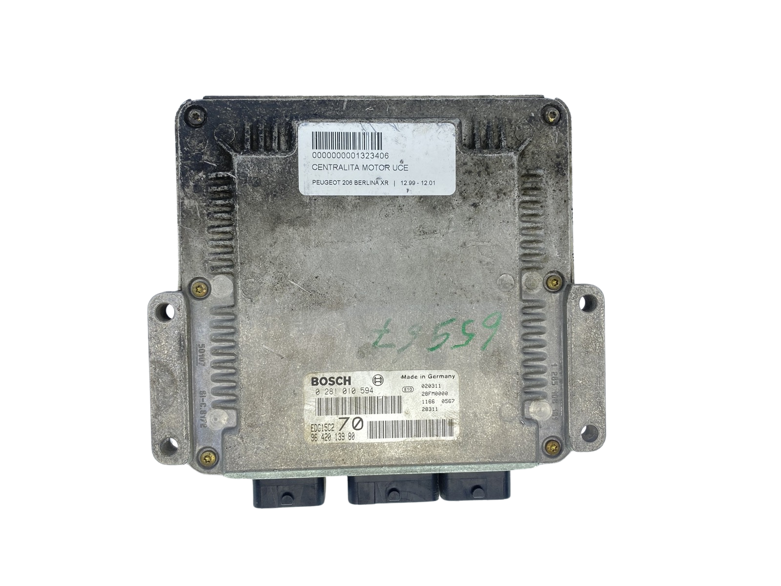 Blok Ovladačů 0281010594 9642013980 EDC15C2 PSA Bosch 62769 main product photo