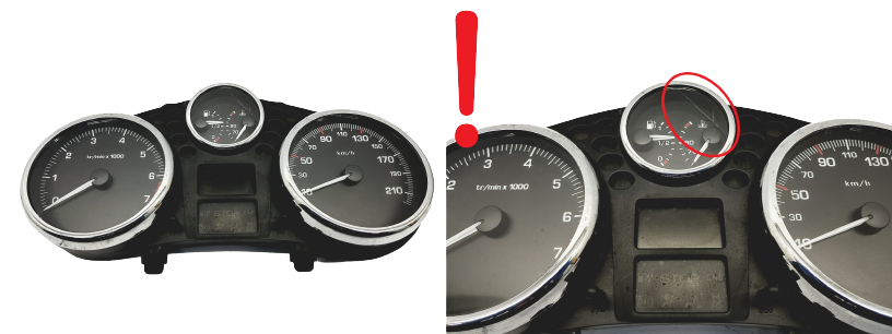 Tachometr Peugeot 206+ 9666636980 Magneti 52665 main product photo
