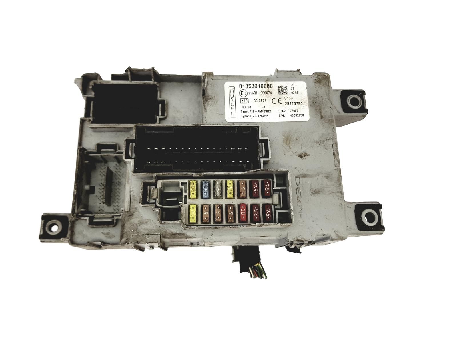 Blok Ovladačů BSI 01353010080 28123784 Fiat Delphi main product photo