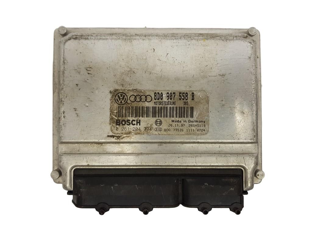 Řídicí Jednotka Motoru Audi 8D0907558B 0261204774 Bosch main product photo