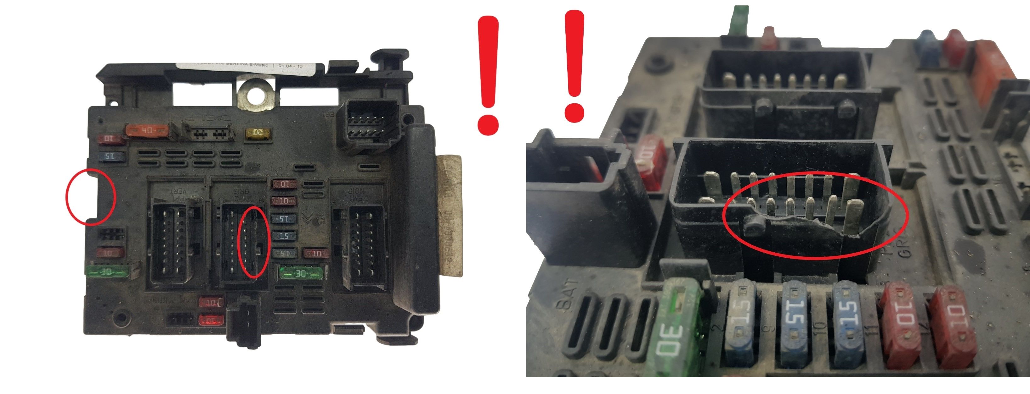 Blok Ovladačů BSM B2 9650664180 PSA Delphi 1797 main product photo