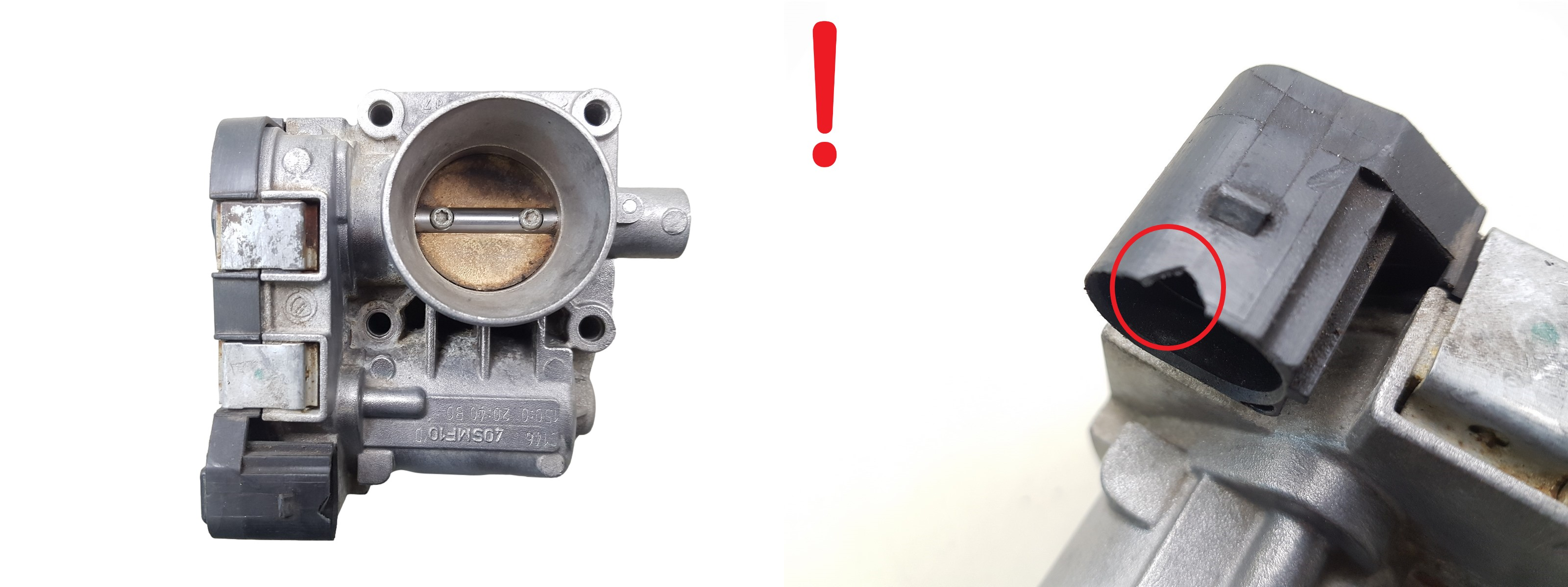 Škrticí Klapka Fiat Ford 5519278 40SMF10 Magneti 2738 main product photo