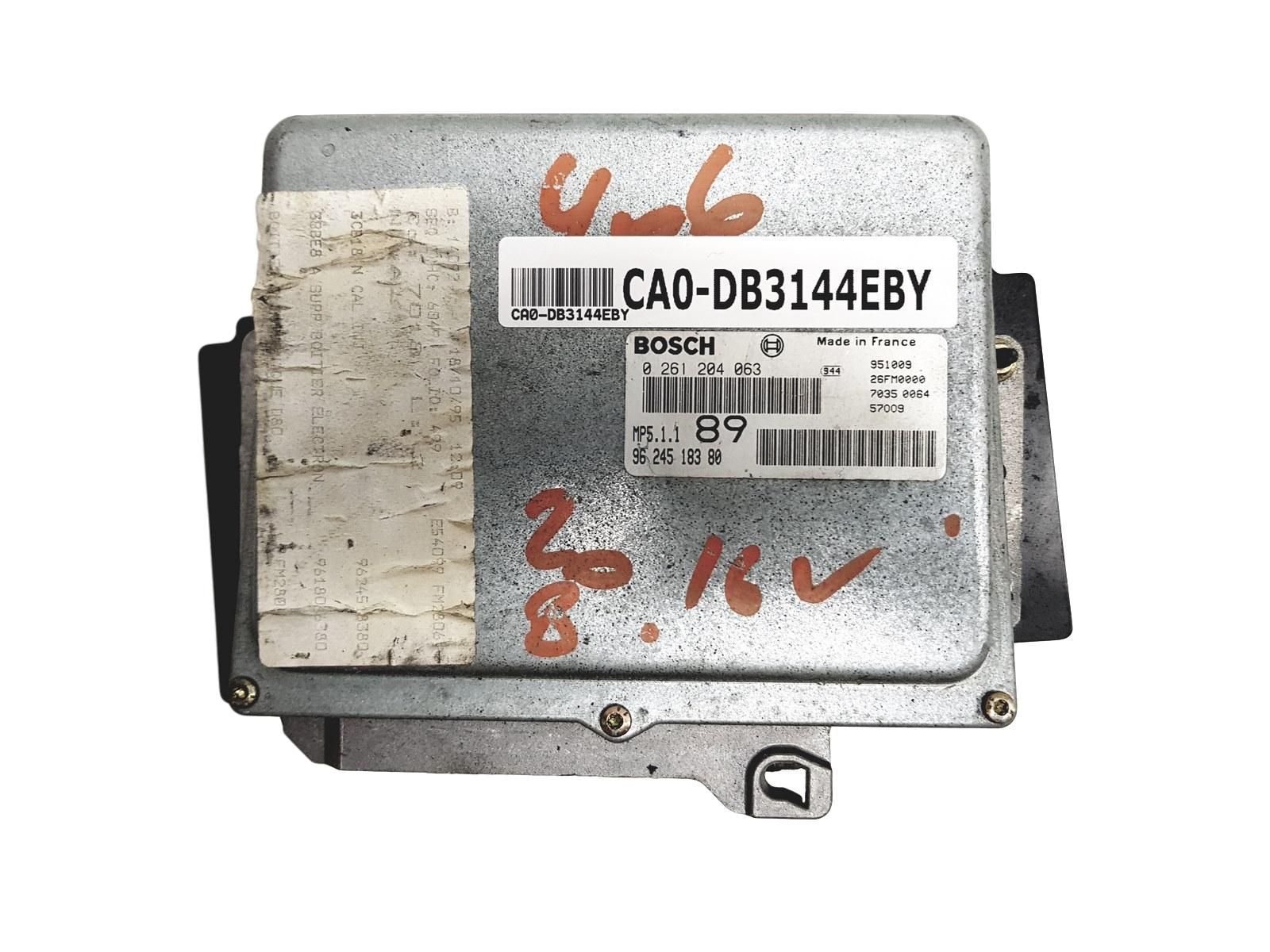 Blok Ovladačů  0261204063 9624518380 MP5.1.1 PSA Bosch 3144 main product photo