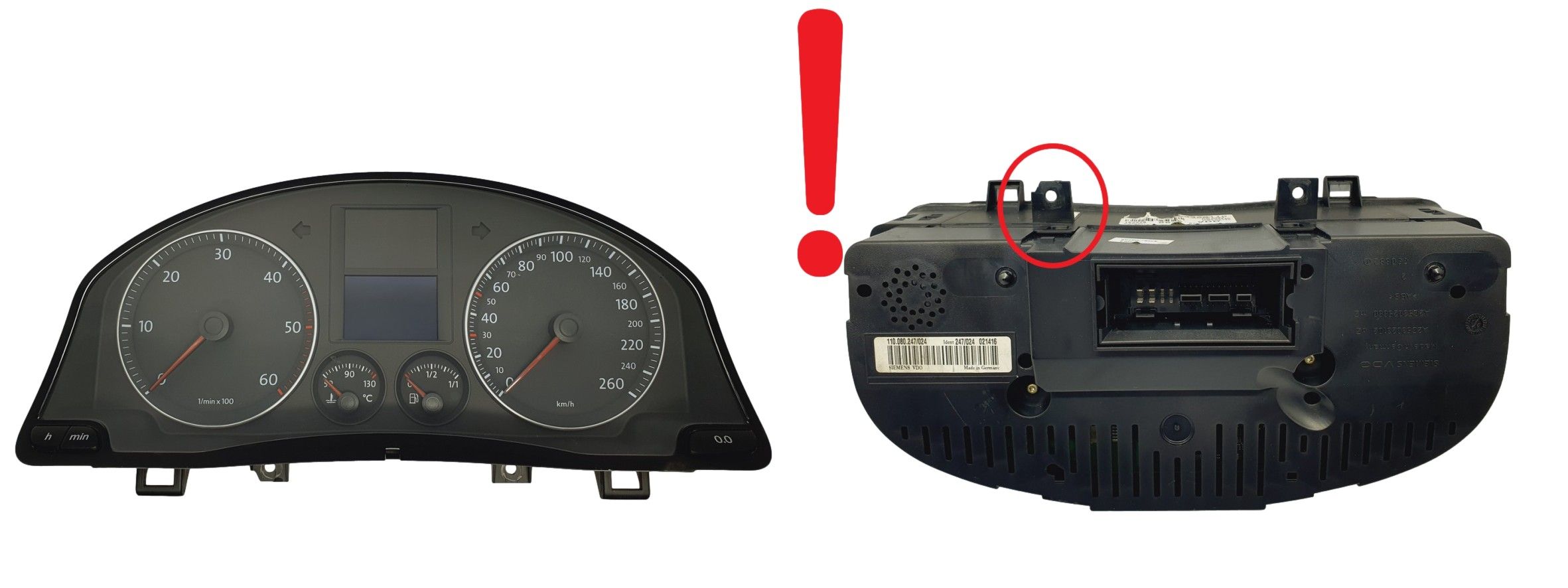 Tachometr VW Golf MK5 1K0920860L 110080247024 69455 main product photo