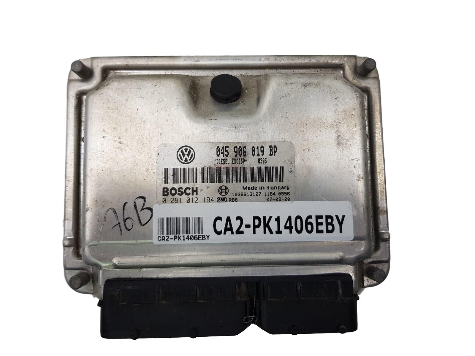 Řídicí Jednotka Motoru 045906019BP 0281012194 VW 1406 main product photo