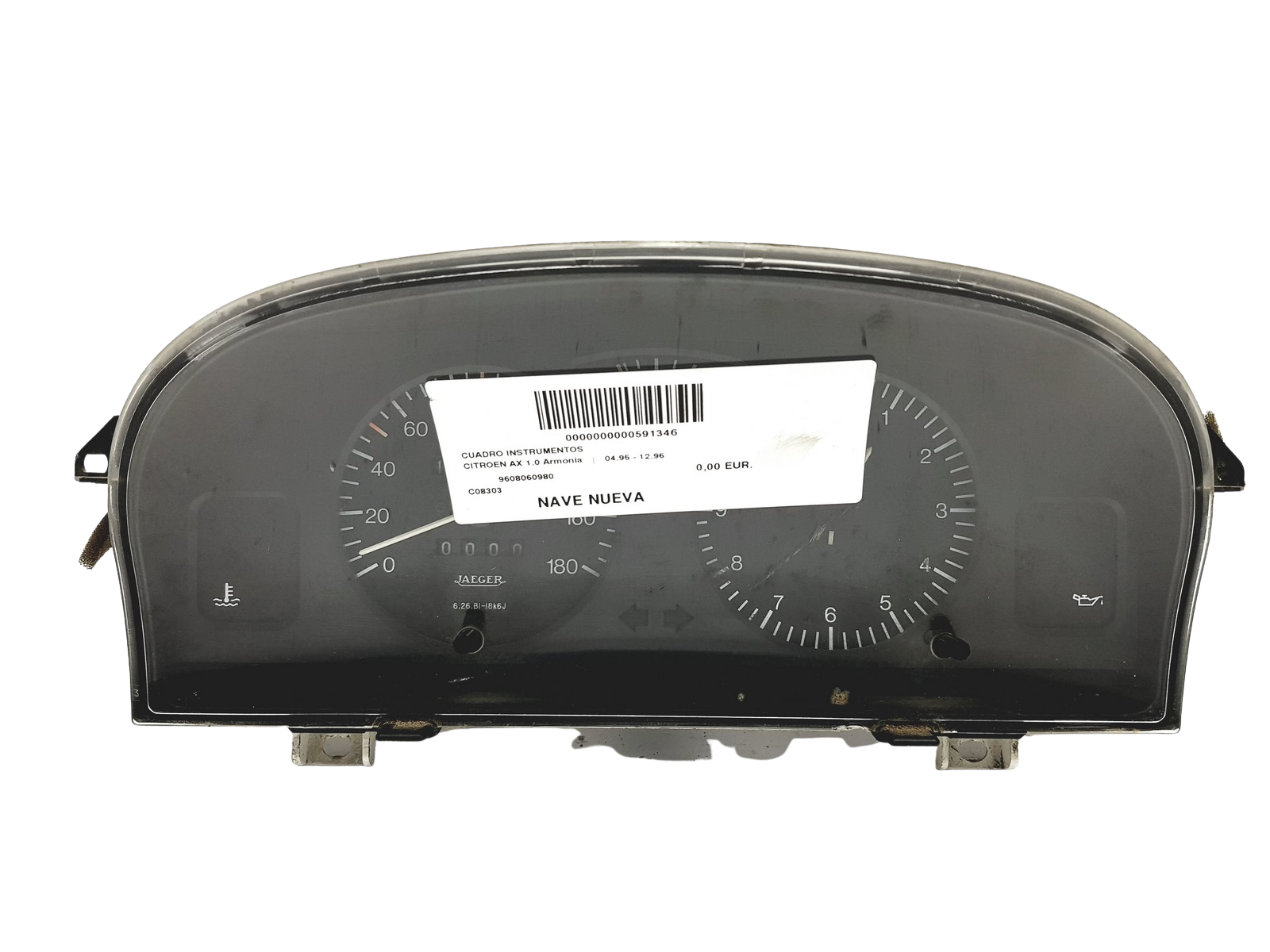 Tachometr Citroen AX 9608060980 Jaeger 53856 main product photo