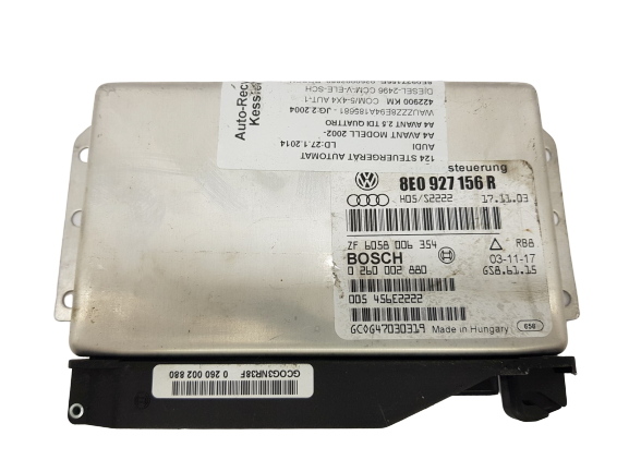 Blok Ovladačů Audi VW 8E0927156R 0260002880 Bosch main product photo