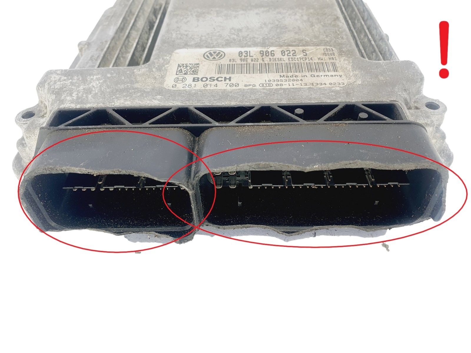 Blok Ovladačů 03L906022S 0281014700 VW Bosch main product photo