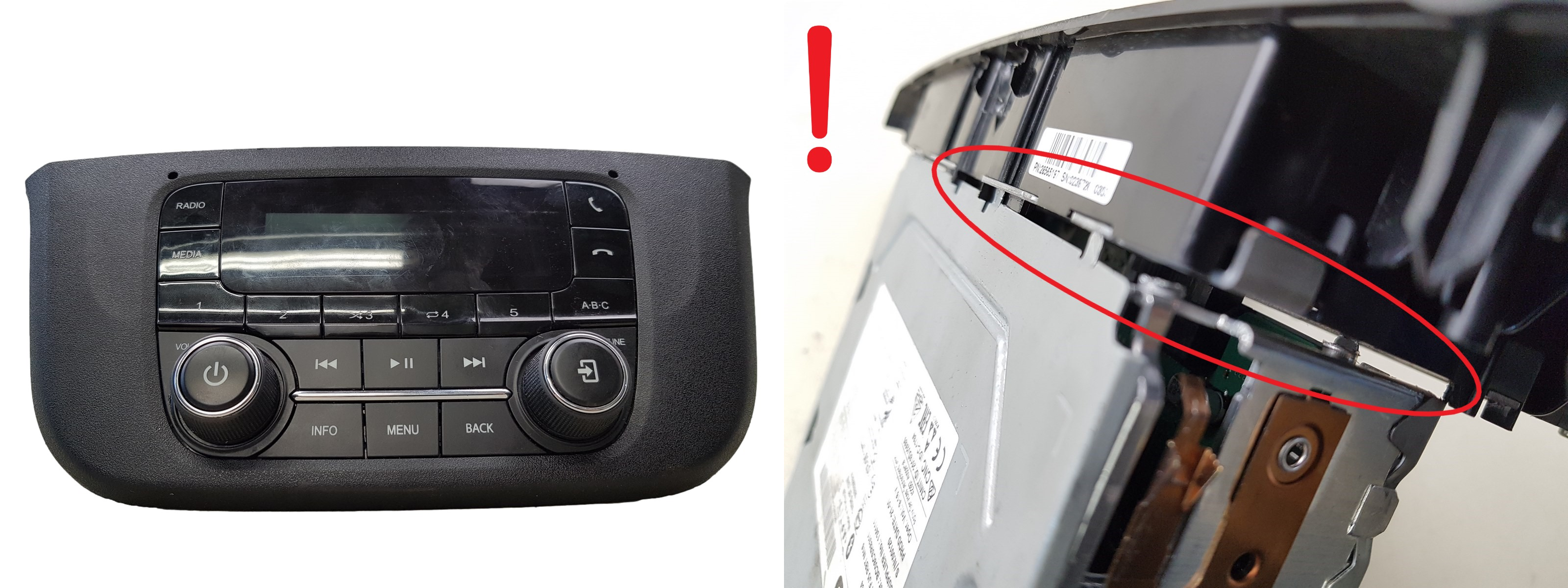 Autorádio Bluetooth Iveco Daily 5802385214 28687253 main product photo
