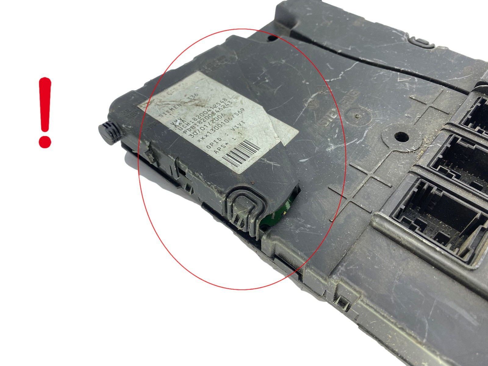 Blok Ovladačů UCH N2 8200412548 S118400150F Renault Siemens 59018 main product photo