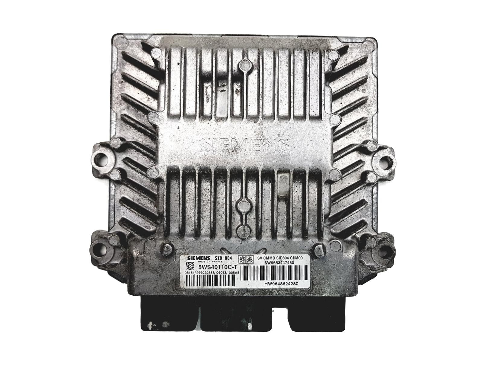 Blok Ovladačů 9653447480 9648624280 5WS40110C-T PSA Siemens main product photo
