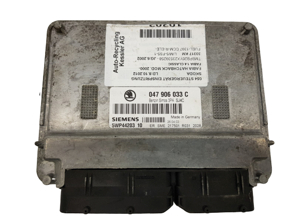 Blok Ovladačů Skoda 047906033C 5WP44203 10 Siemens main product photo