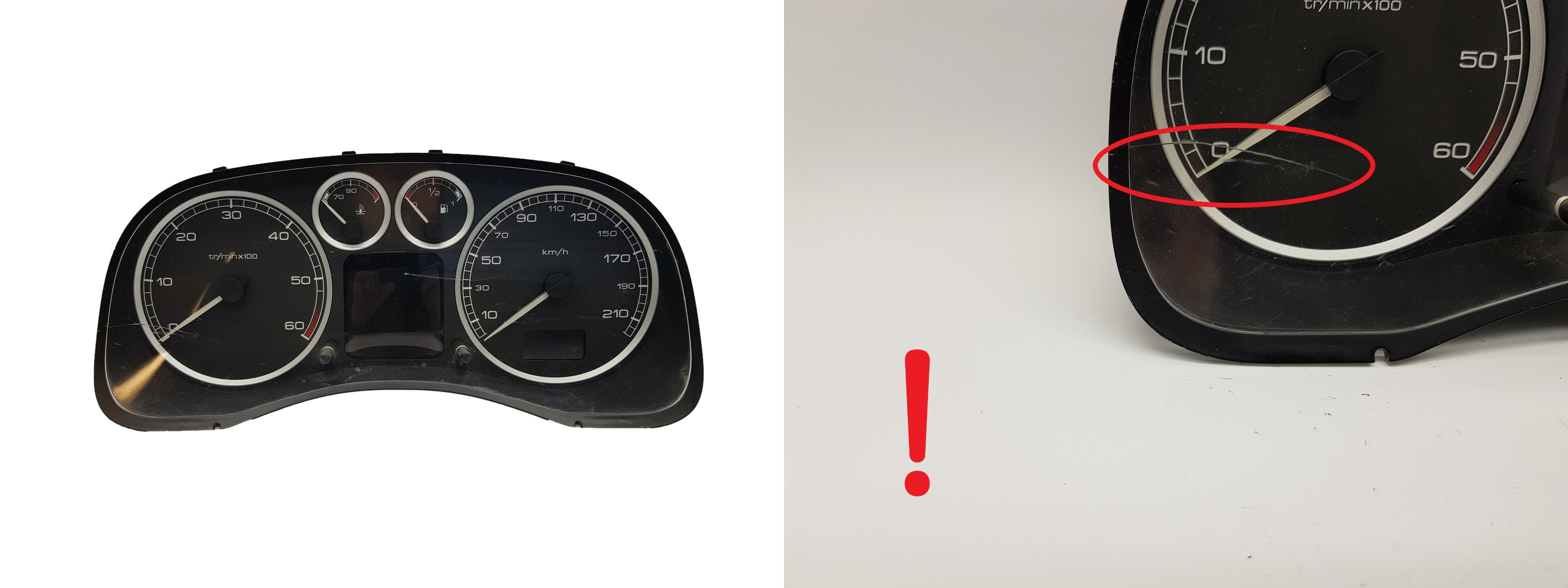 Otáčkoměr Peugeot 307 9655476580 2931 main product photo