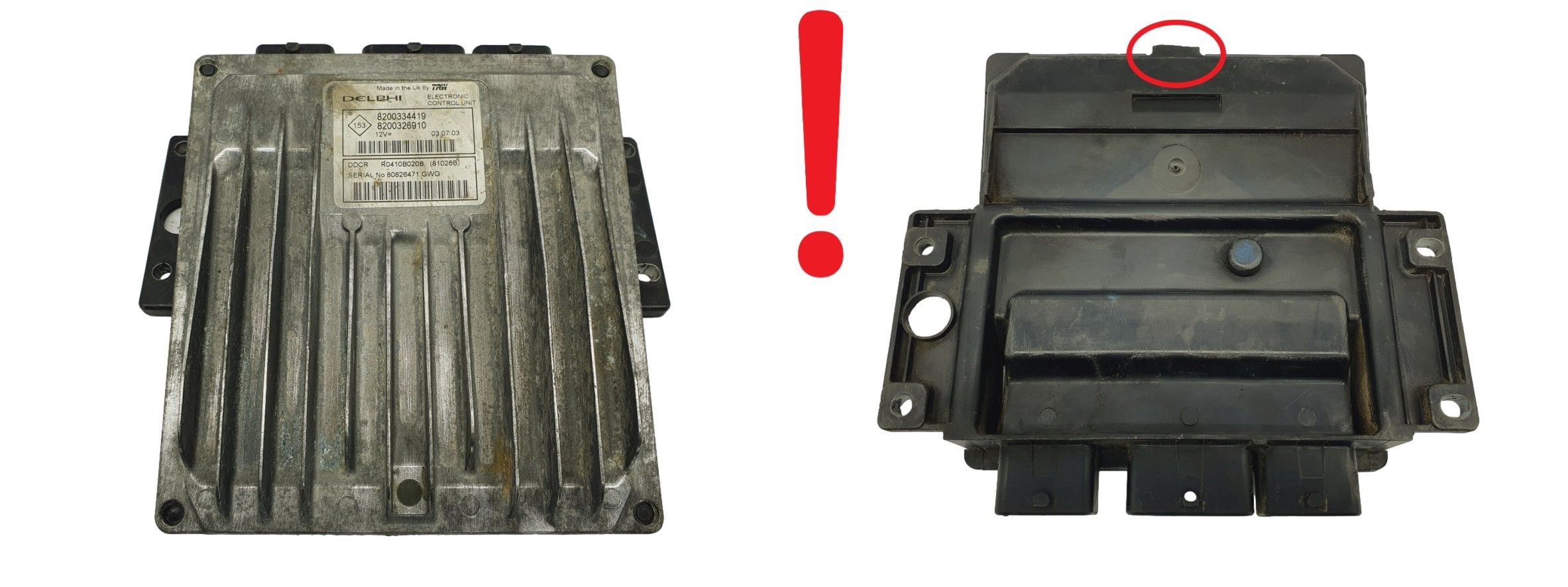 Blok Ovladačů 8200334419 8200326910 R0410B020B Renault Delphi 68582 main product photo