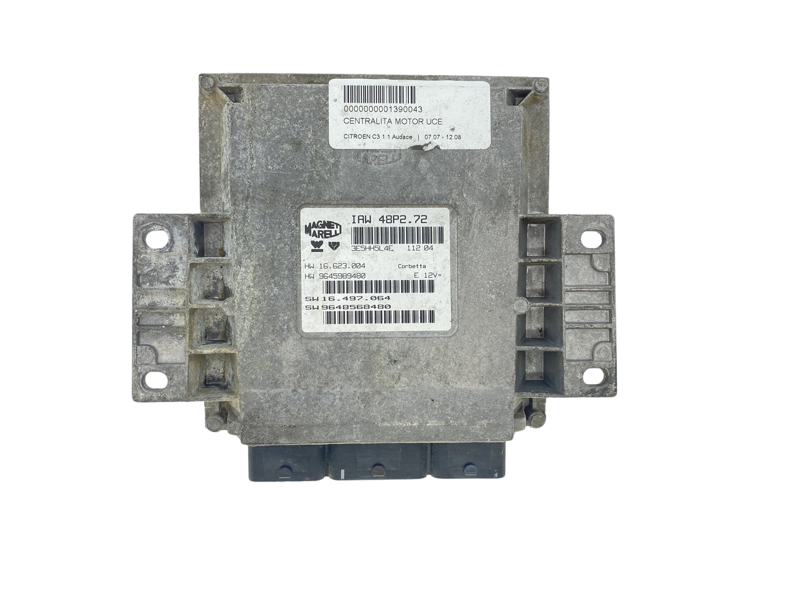 Blok Ovladačů 9648568480 IAW48P2.72 9645989480 PSA Magneti Marelli 59907 main product photo