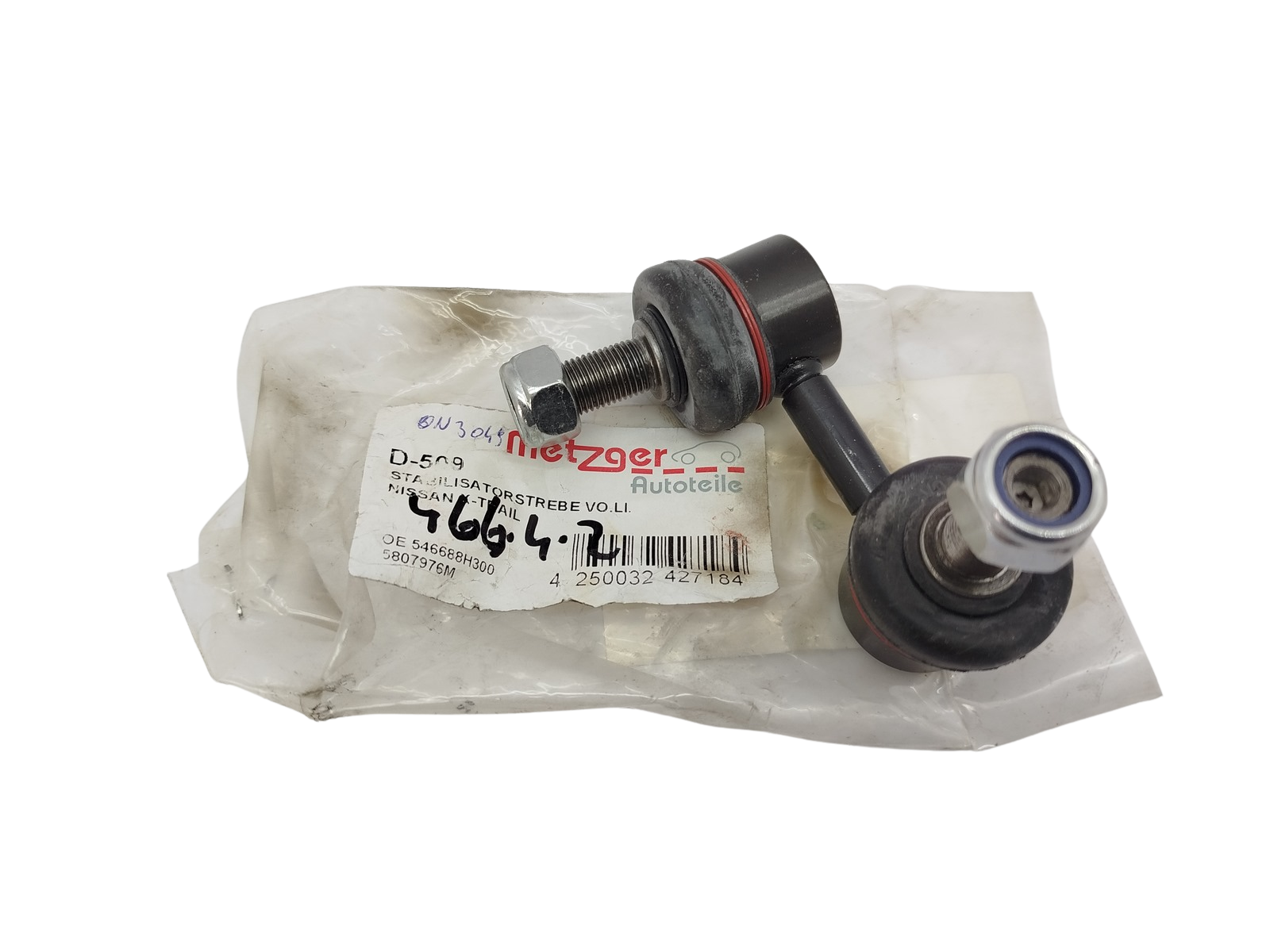 Vzpera, Stabilisator Pro Nissan X-Trail 546688H300 D-509 Metzger main product photo