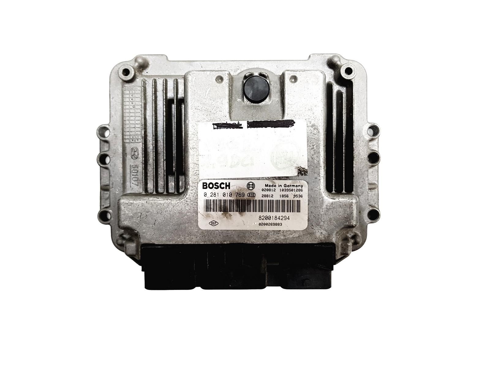 Blok Ovladačů 0281010769 8200184294 8200269883 Renault Bosch 4909 main product photo
