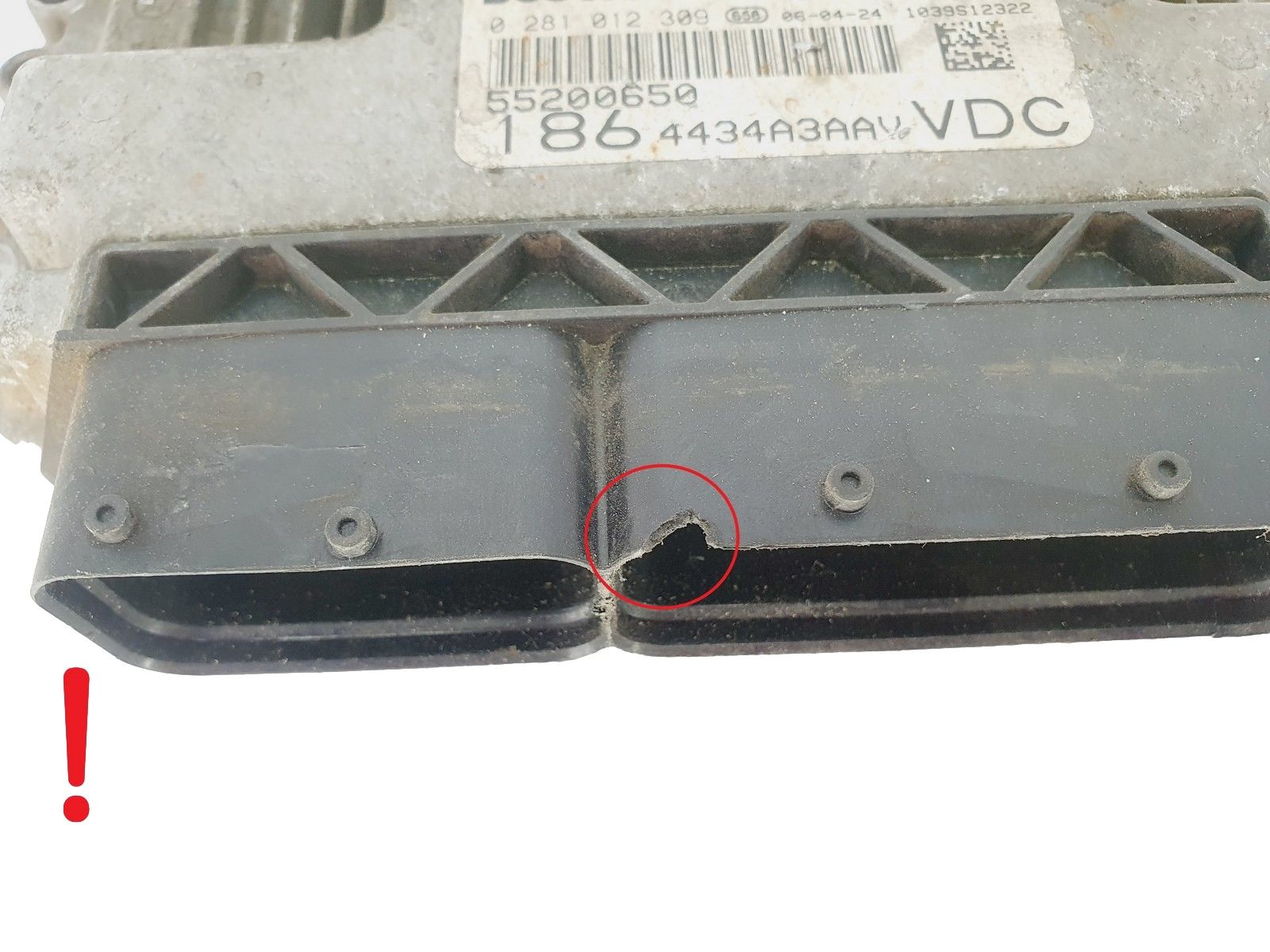 Blok Ovladačů 55200650 0281012309 1864434A3AAV Fiat Bosch main product photo