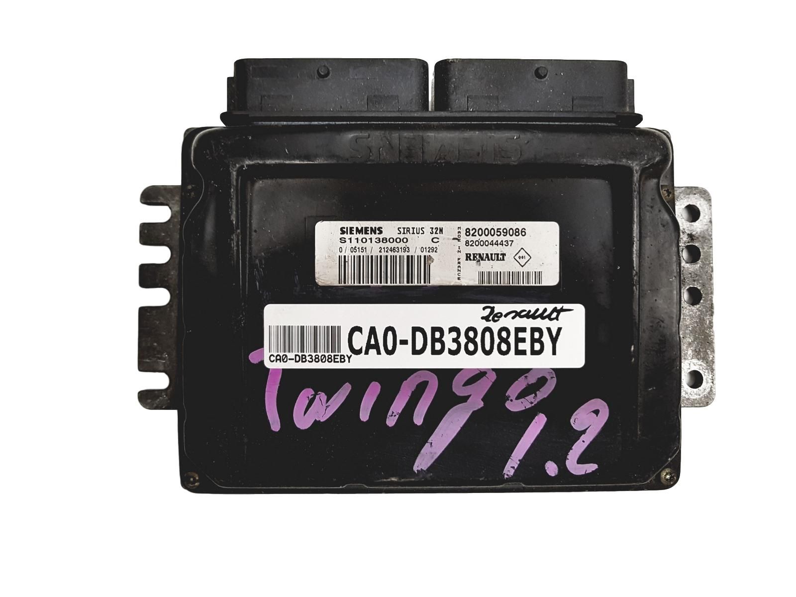 Blok Ovladačů S110138000C 8200059086 8200044437 Renault Siemens 3808 main product photo