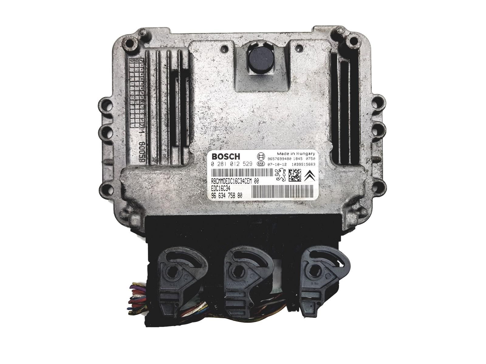 Blok Ovladačů 0281012529 9663475880 9657699480 PSA Bosch 2982 main product photo