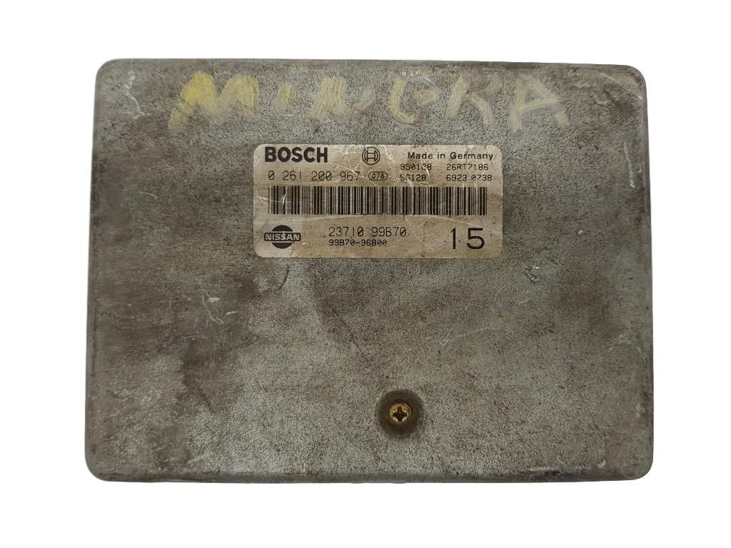 Řídicí Jednotka Motoru Nissan 2371099B70 0261200967 Bosch main product photo