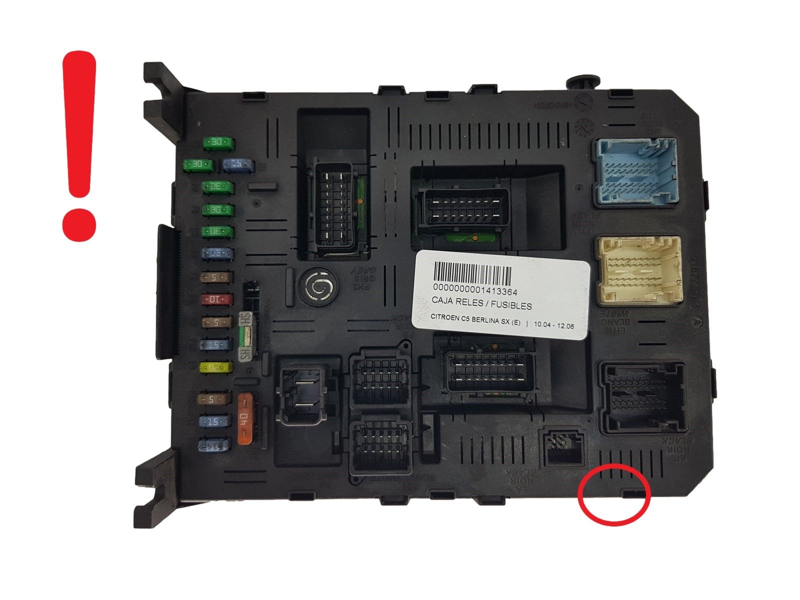 Blok Ovladačů BSI 2004 H05-01 9656530580 PSA Johnson Controls 1747 main product photo