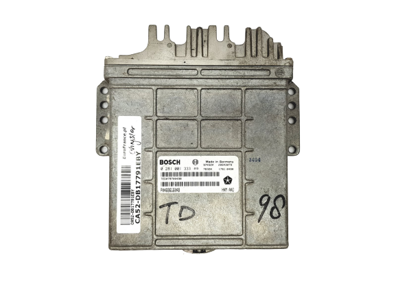 Blok Ovladačů P04686660AB 0281001333 Chrysler Bosch 17791 main product photo