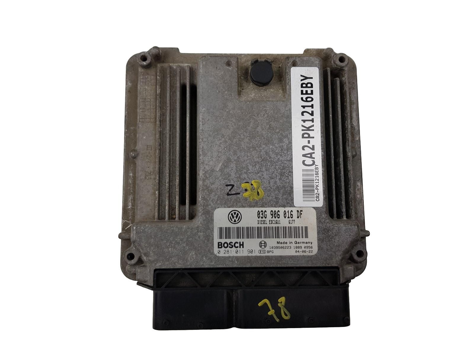 Řídicí Jednotka Motoru 03G906016DF 0281011901 VW 1216 main product photo