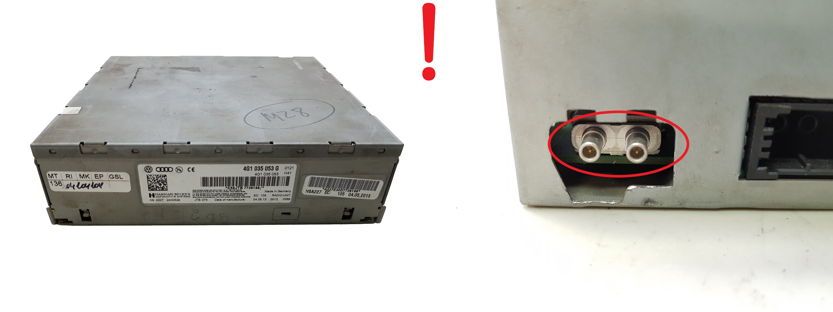 Autorádio MMI Tuner Audi 4G1035053G 4G1035053 main product photo