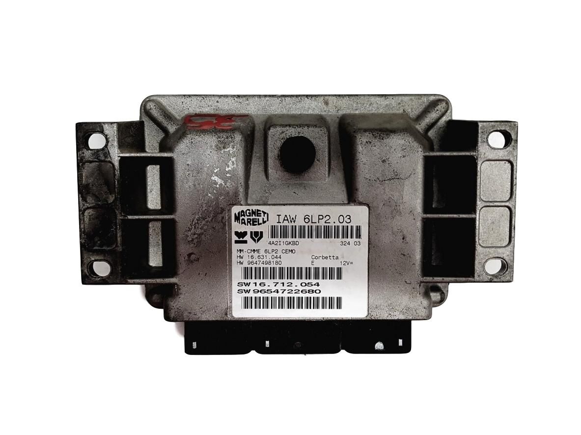 Blok Ovladačů 9654722680 IAW6LP2.03 16.712.054 PSA Magneti Marelli 10616 main product photo