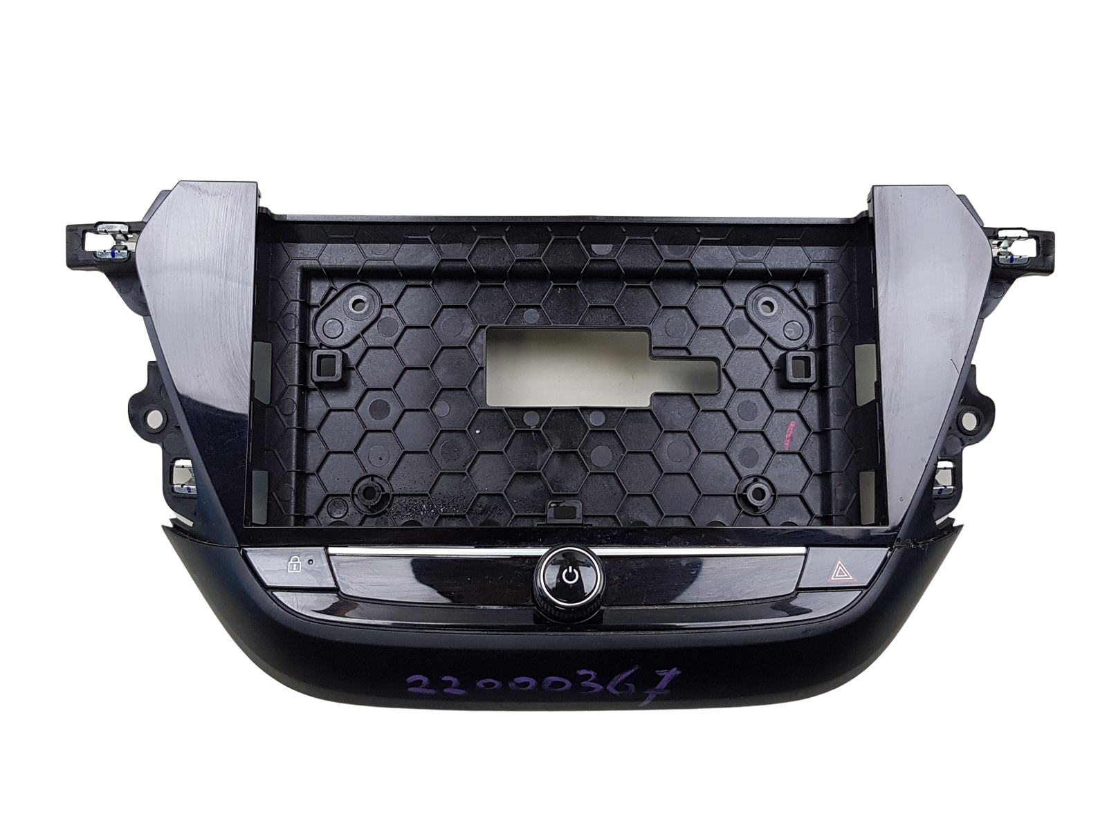Kontrolní panel Radio Navi Opel Corsa F 39185456 A0067A01 2 main product photo