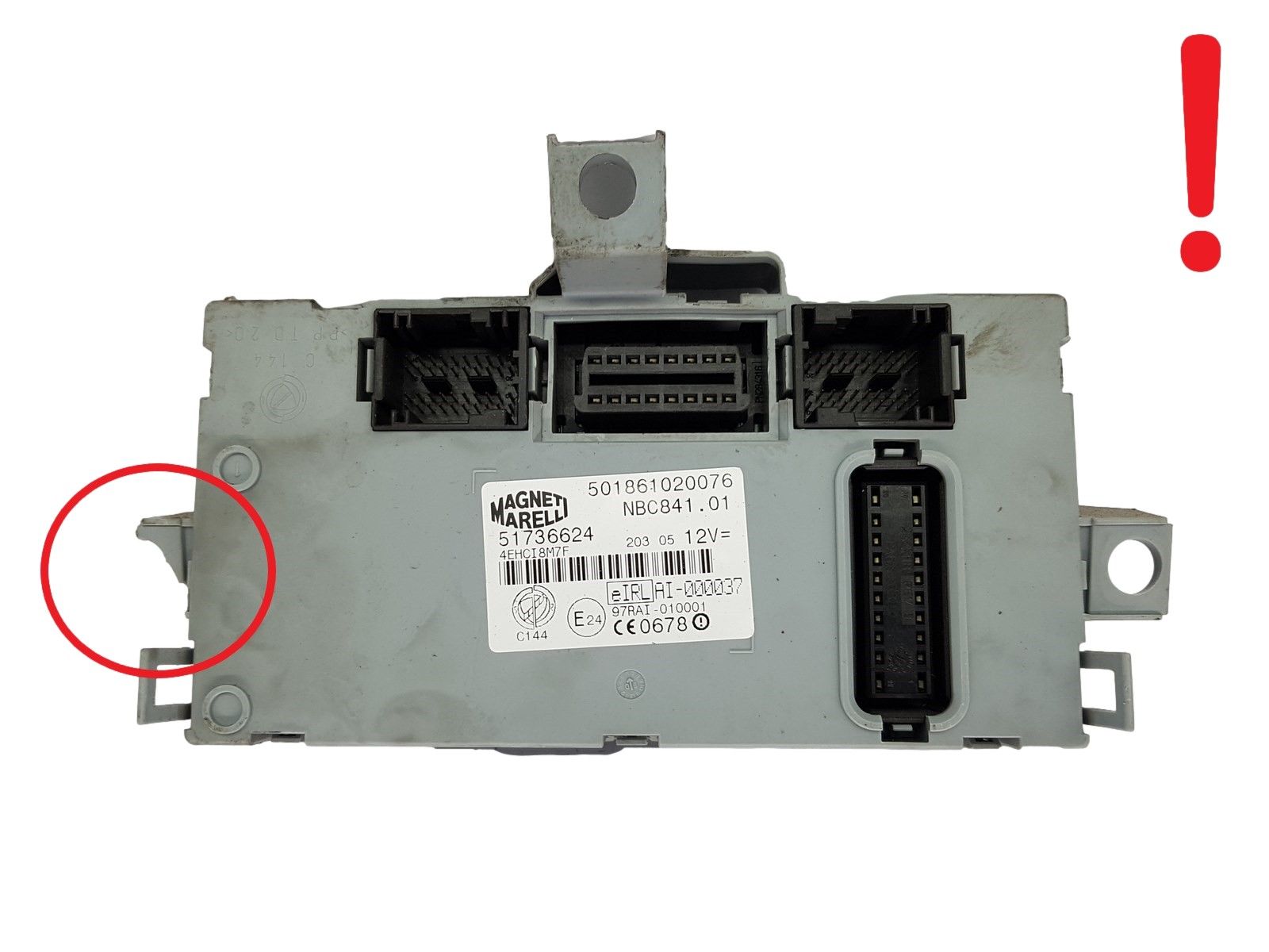 Blok Ovladačů BSI Lancia 51736624 501861020076 NBC841.01 Magneti Marelli main product photo