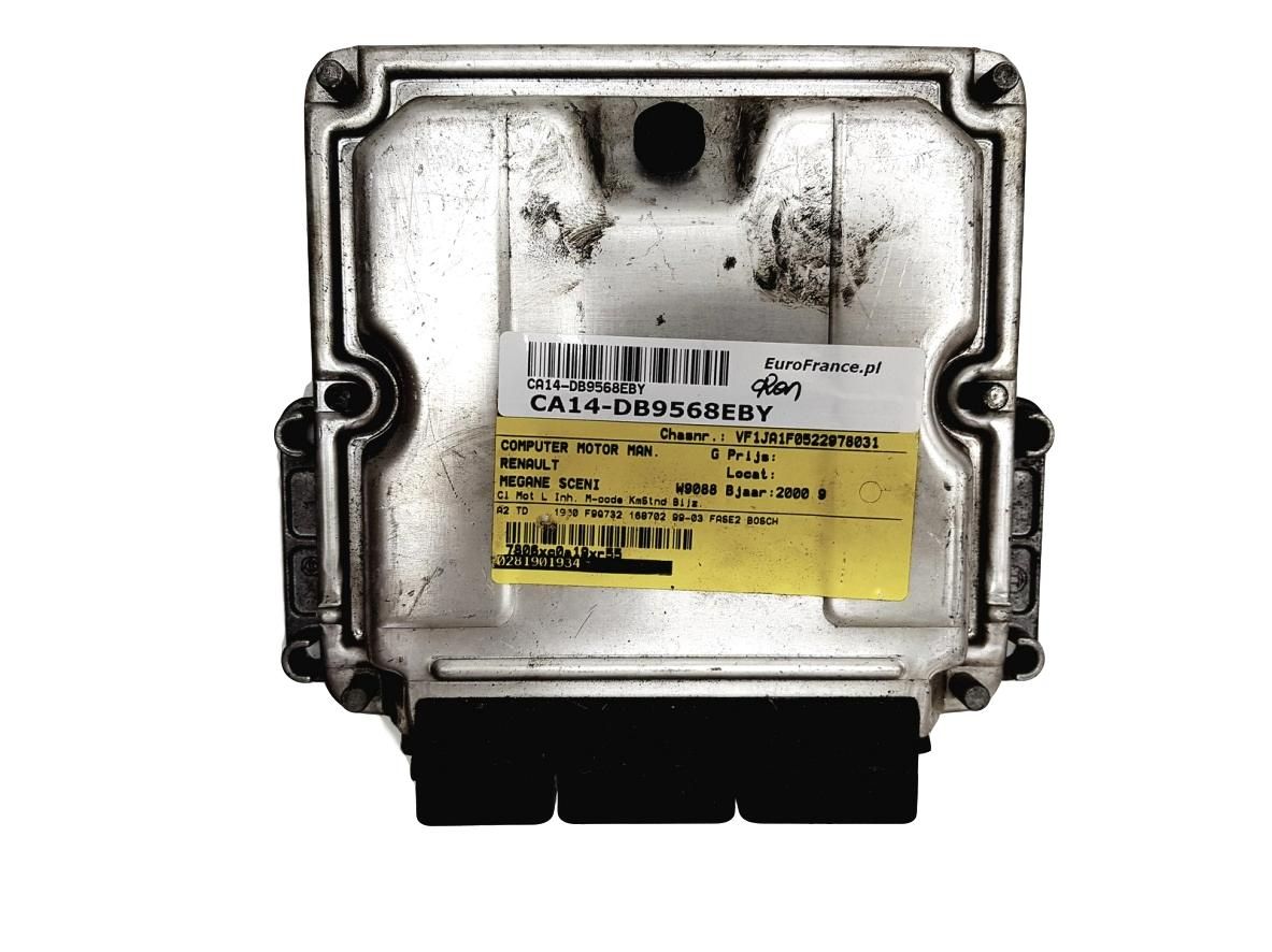 Blok Ovladačů 0281001934 8200039569 8200078730 Renault Bosch 9568 main product photo