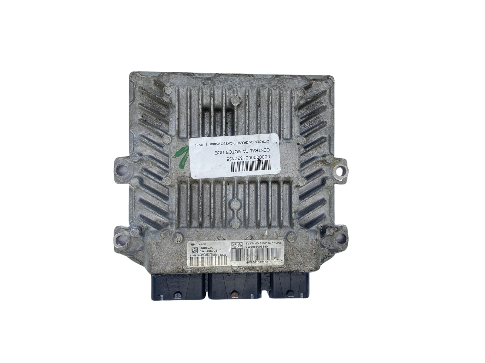 Blok Ovladačů 5WS40690B-T 9666095880 9661642180 SID803A PSA 61895 main product photo