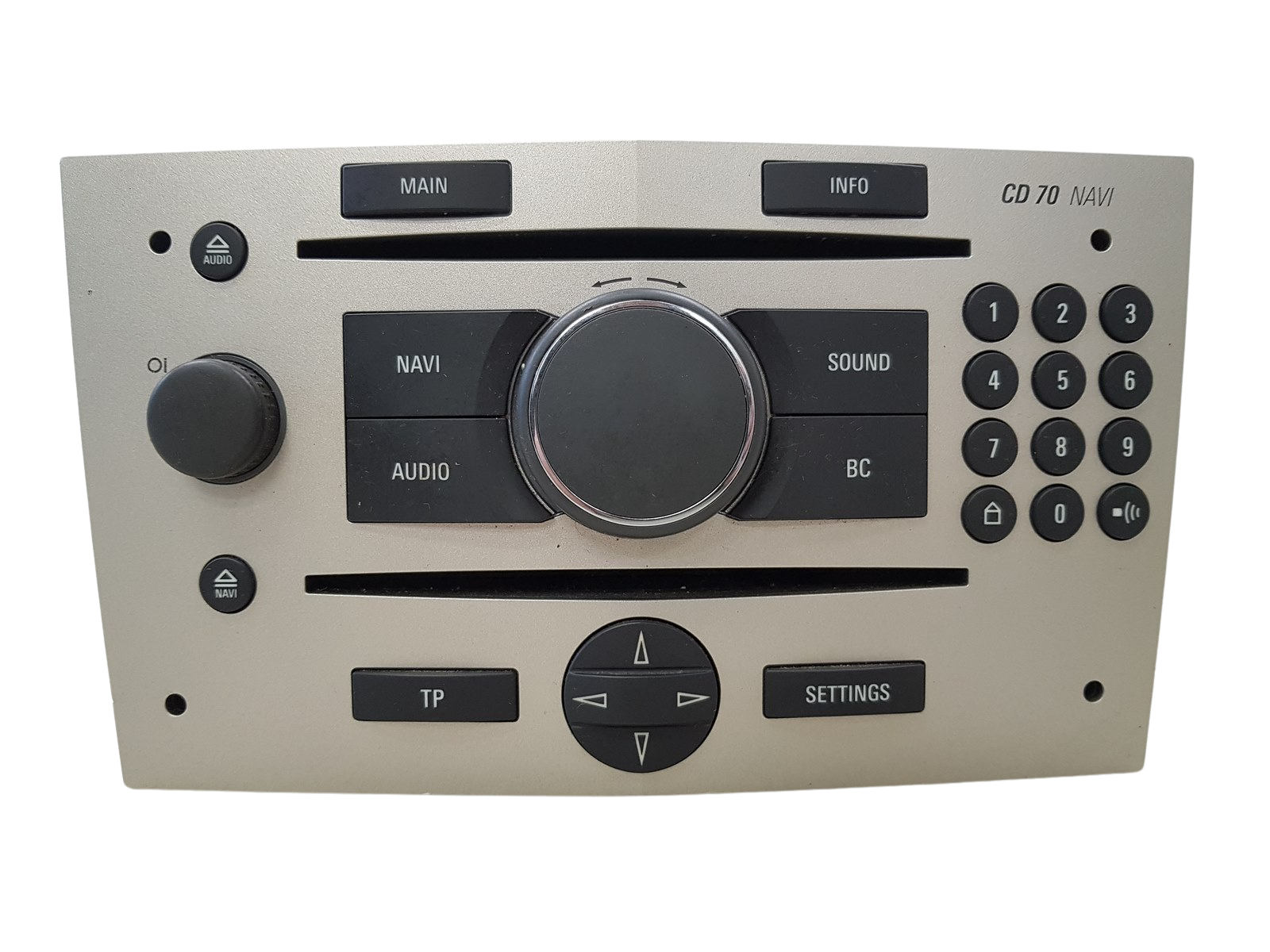 Rádio Cd 70 NAVI Opel Astra 13262750 CN 383555646 UCE Siemens main product photo