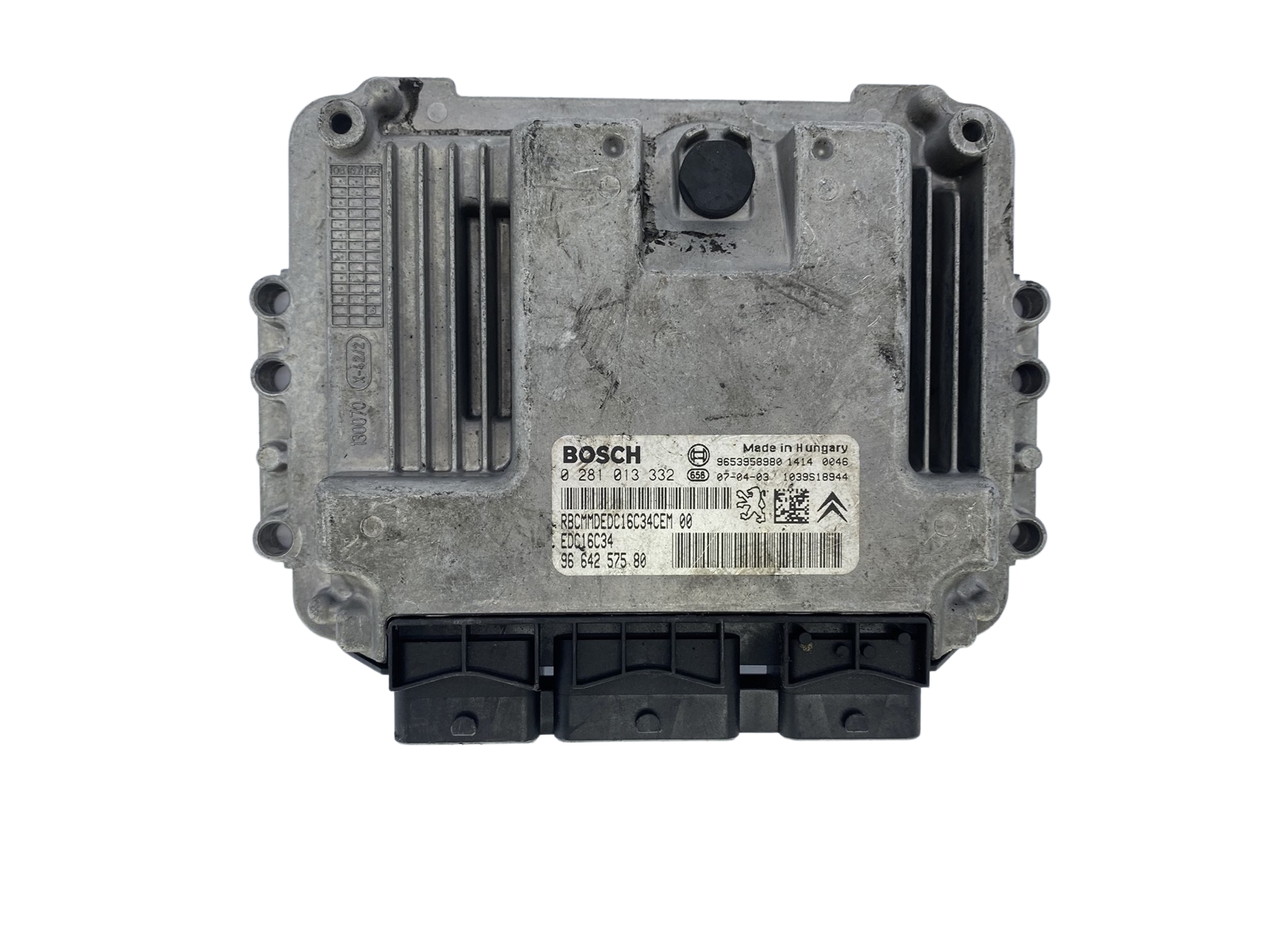 Blok Ovladačů 0281013332 9664257580 9653958980 EDC16C34 PSA Bosch 53361 main product photo