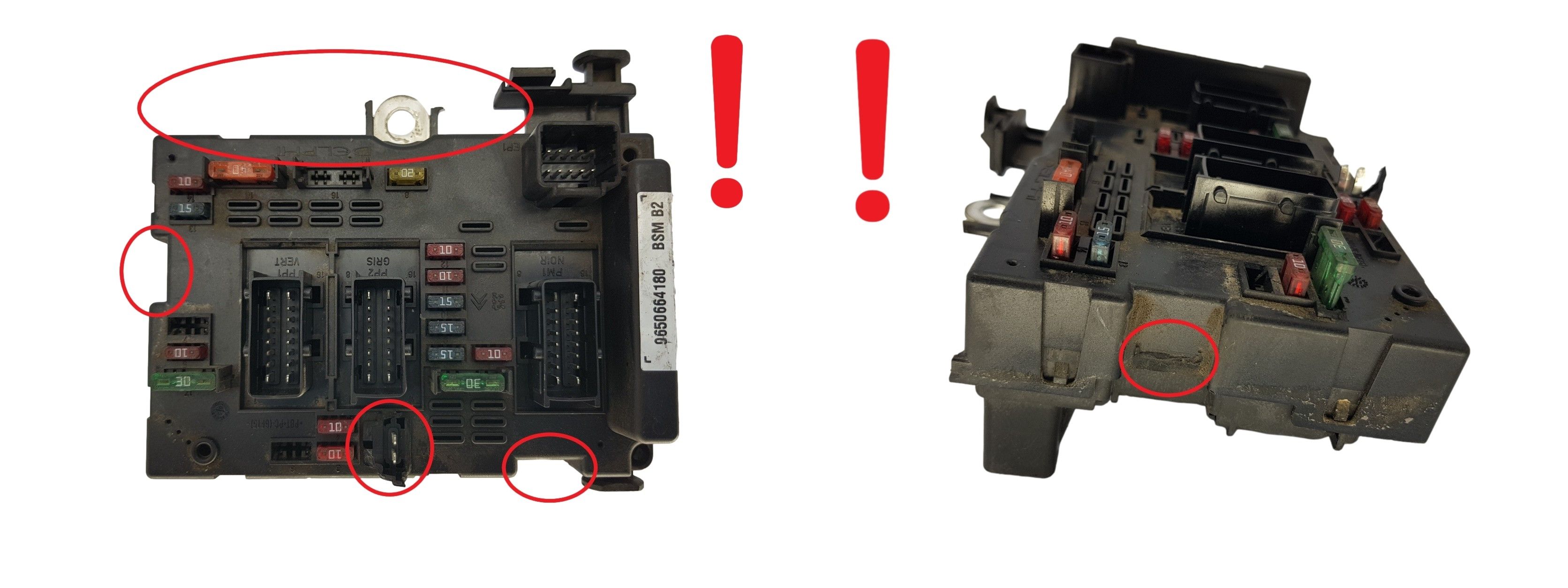 Blok Ovladačů BSM B2 9650664180 PSA Delphi 1672 main product photo