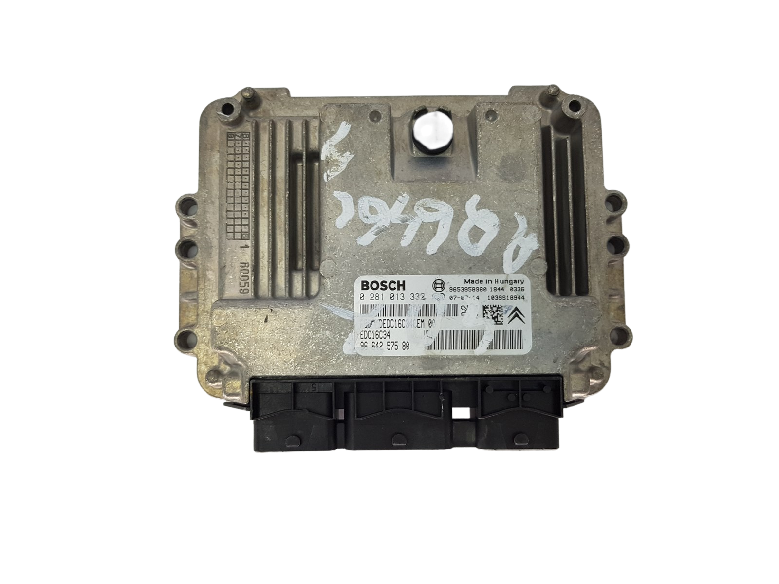 Blok Ovladačů 0281013332 9664257580 9653958980 EDC16C34 PSA Bosch 19376 main product photo
